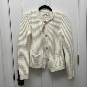 Cream colored express sweater